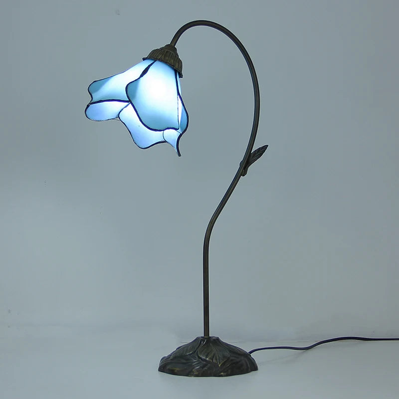 Tiffany (Mediterranean Flower) Table Lamp