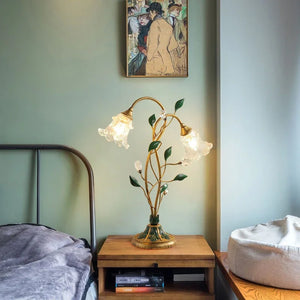 French Leaf Decor Lamp