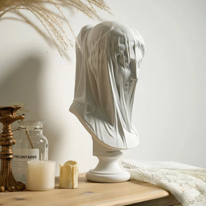 Veiled Maiden Sculpture