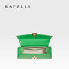 BAFELLI Mini Green Leather Handbag
