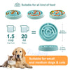 Pet Dog/Cat Slow Feeder Bowls (Non-Slip/Anti-Gulping)