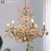 Vintage French-Rose Chandelier