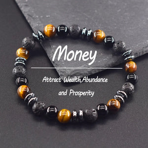 Spiritual Protection (Volcanic Stone) Bracelet
