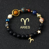 Natural Stone Constellation Bracelets