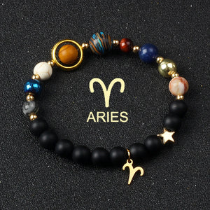 Natural Stone Constellation Bracelets