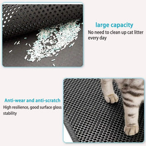 Cat Litter Mat (Double/Foldable)