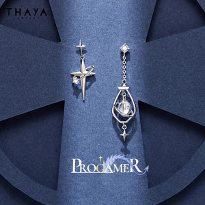 Silver Star Earrings