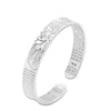 Lotus (Sterling Silver) Bangle/Bracelet