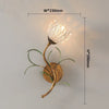 French (Leaf Flower) Wall Lights