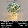 American-style Peacock (wall lamp)