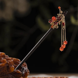 Tassel/Flower Hairpins