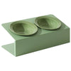 Pet Double Ceramic Bowls (with Stand)(USA)