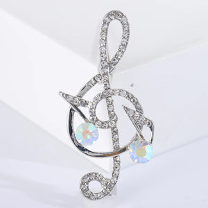 Musician Butterfly Brooch