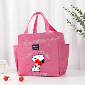 Snoopy/Peanut Insulated Lunch Bag