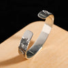 Flying Eagle (S925 Sterling Silver) Cuff Bracelet