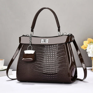 Crocodile Print Handbags