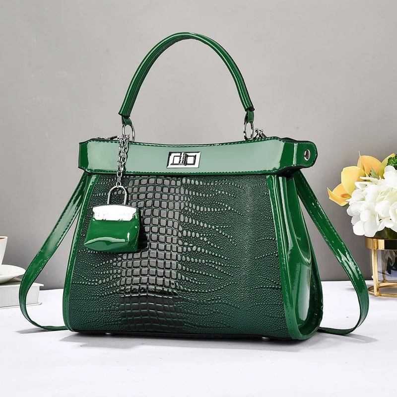 Crocodile Print Handbags