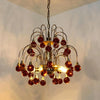 Italian Droplet (Purple/Red) Chandelier