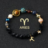 Natural Stone Constellation Bracelets