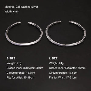 Twisted Cuff (925 Sterling) Bracelet