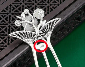 Hair Fork Comb (S925 Sterling Silver)