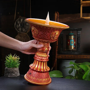 Buddishm Candle (Rechargeable)