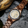 Men's (Mechanical) Skeleton Wood Watches