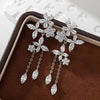 Sweet Pink Flower Earrings