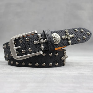 Cross/Cowboy/Stud Leather Belts