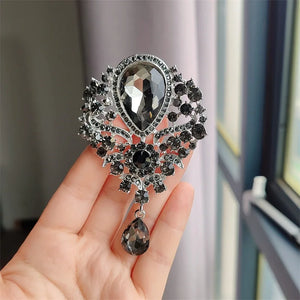 Retro Waterdrop Brooches