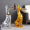 Doberman (Electroplated) Statue/Sculpture