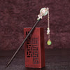 Wooden Moon/Flower Hair Sticks