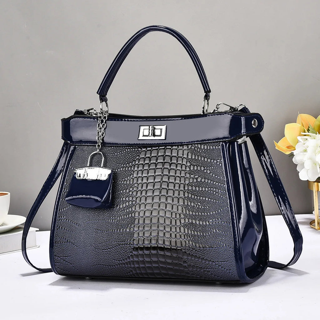 Crocodile Print Handbags