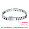 Men's Bracelet/Necklace (S925 Sterling Silver)