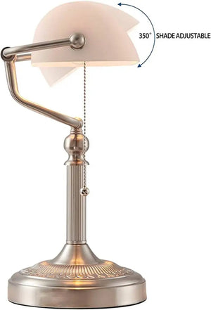 Classic Desk Lamp (Green/White)