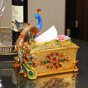 Peacock Fruit Plate/Decor Ornament