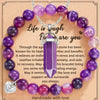 Amethyst Stress Relief (2pcs/set) Necklace/Bracelet
