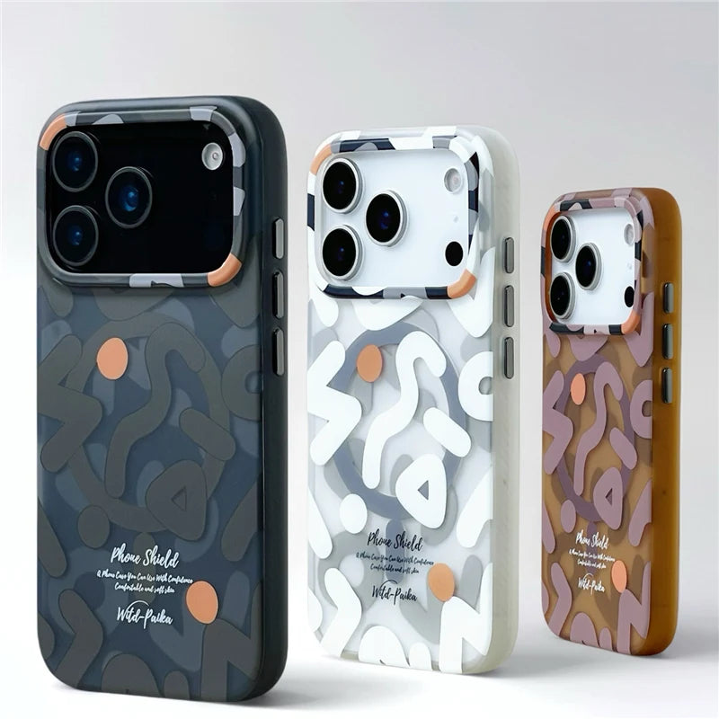 Graffiti Magsafe iPhone Cases (Wireless Charge)