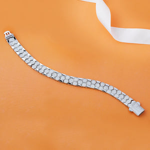 Honeycomb (Moissanite GRA Certification) Bracelet