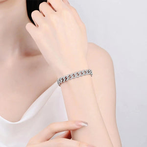 Diamond Sterling 18K Bracelets (Men Women)