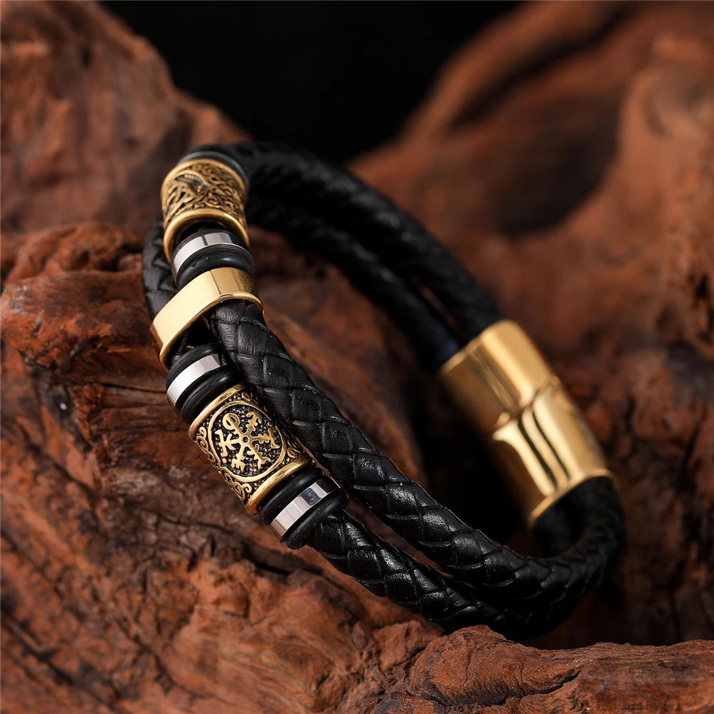 Braided (Multilayer) Leather Bracelets
