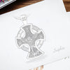 Saint Michael Cross (925 Sterling Silver) Necklace