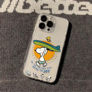 SNOOPY Surf iPhone Cases