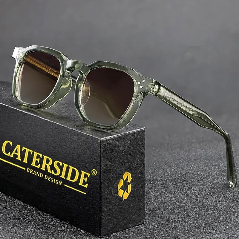Retro Designer Polarized Sunglasses