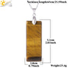 Natural Healing - Rectangle Necklace & Ring