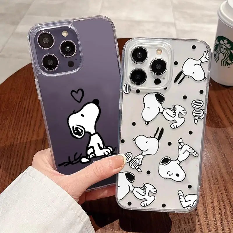 S-Snoopy Heart iPhone Cases