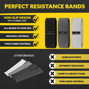 Workout Resistance Band (Fabric/Elastic)