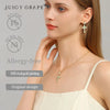 Grape Vine Cross Necklace