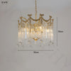 French Tassel (Copper) Crystal Chandelier