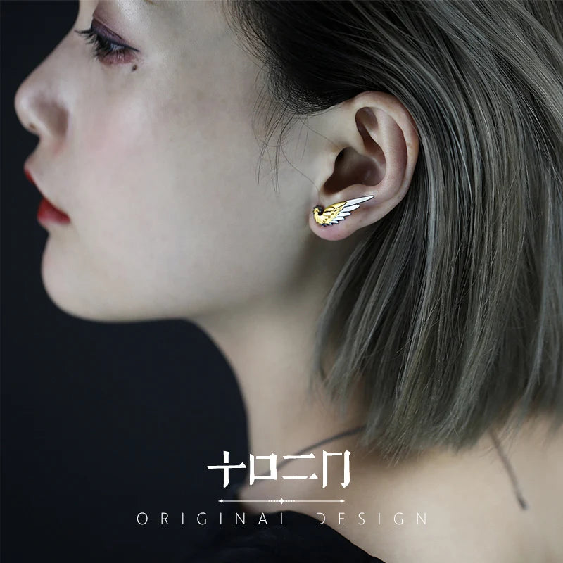 Feather Wings (Sterling) Earrings